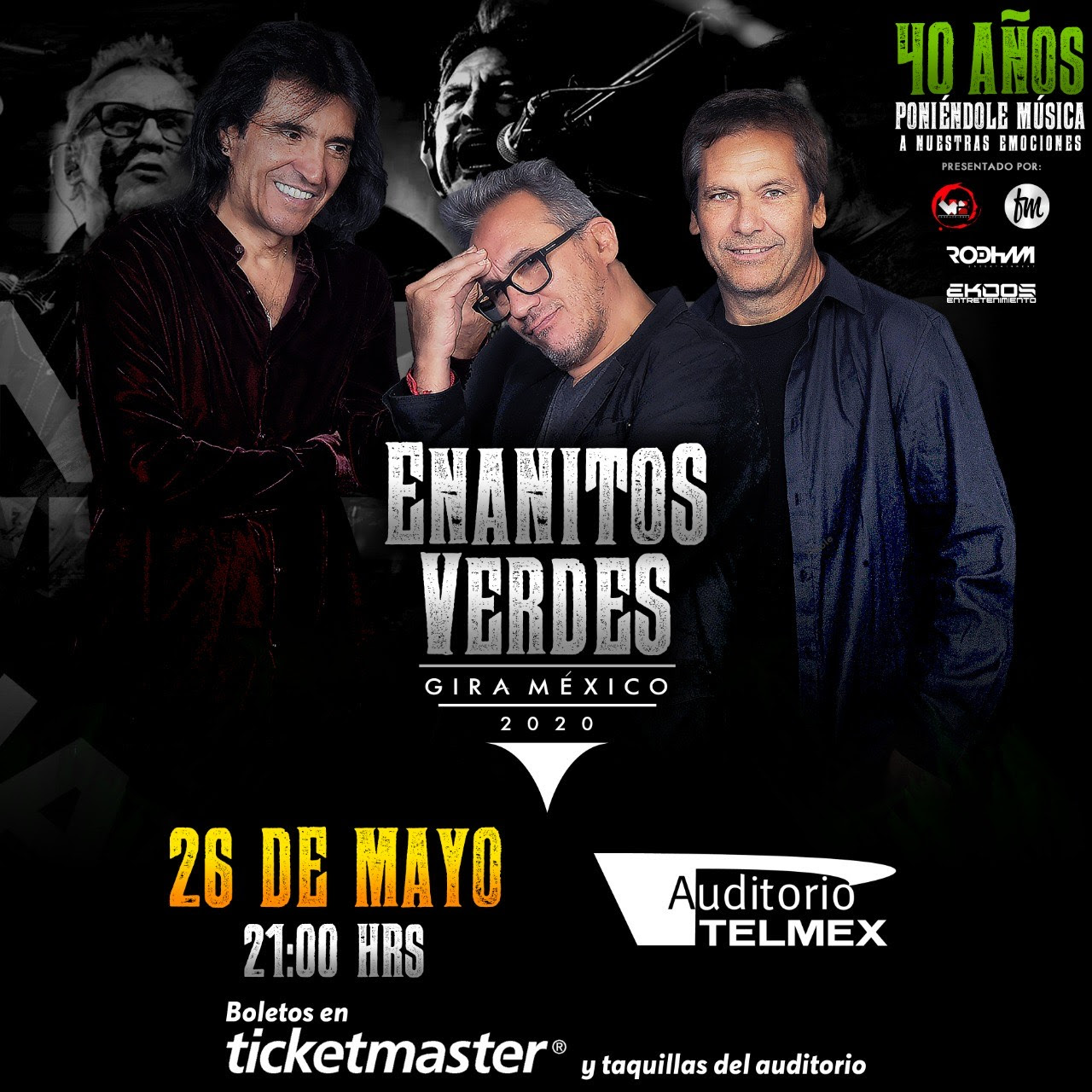 ENANITOS VERDES EN GUADALAJARA 40 AÑOS PONIENDO MÚSICA A NUESTRAS