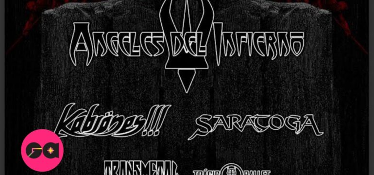 ÁNGELES DEL INFIERNO, SARATOGA Y KABRÖNES LLEGAN A MÉXICO EN UN ÉPICO FESTIVAL EN CDMX, MTY Y GDL