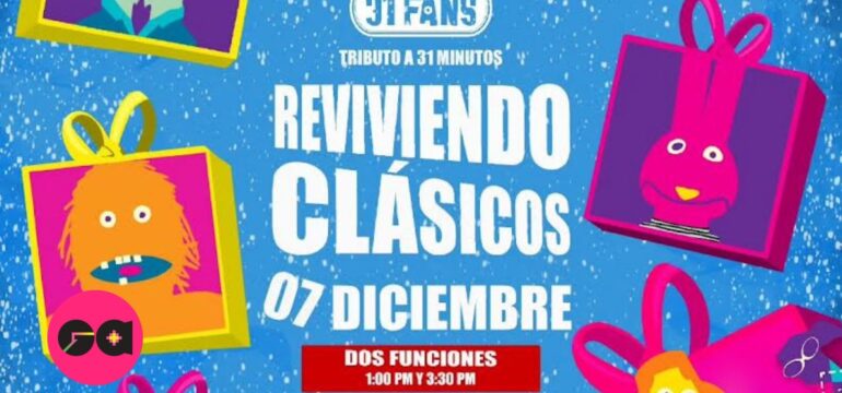 ESTE FIN DE SEMANA REGRESA LA MAGIA DE 31 MINUTOS CON UN SHOW ÍNTIMO EN FORMATO 360° EN LA MARAKITA