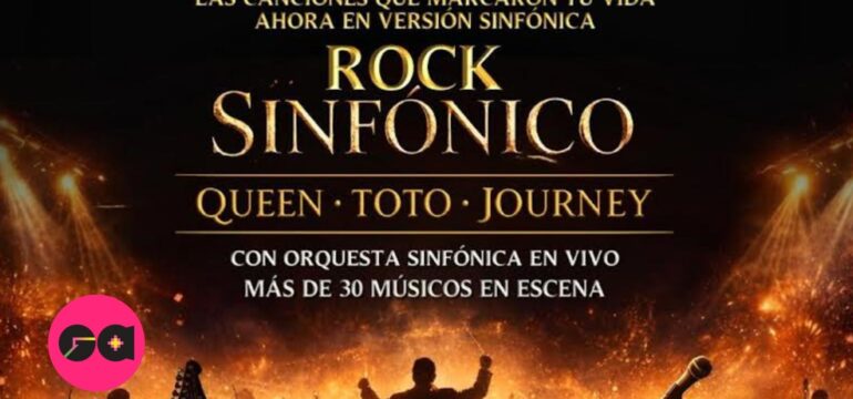 EL ROCK CLÁSICO SE ELEVA EN VERSIÓN SINFÓNICA EN LA MARAKA PARA HOMENAJEAR EL LEGADO DE QUEEN, JOURNEY Y TOTO