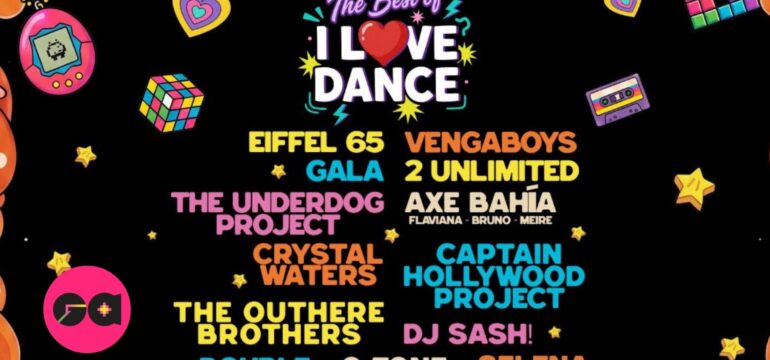 I LOVE DANCE 2026: SIETE AÑOS HACIENDO HISTORIA Y SIN COMPETENCIA EN LA FIESTA DE LA NOSTALGIA